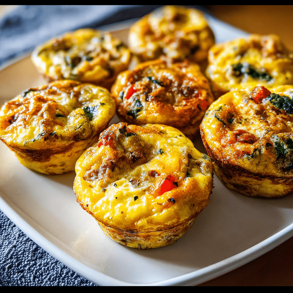 Make-ahead egg muffins