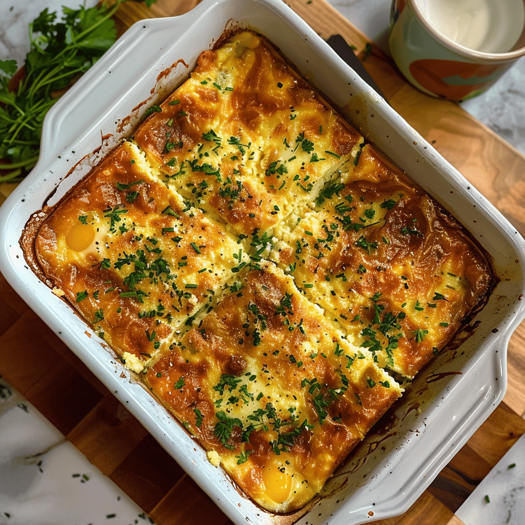 Cottage Cheese Egg Bake