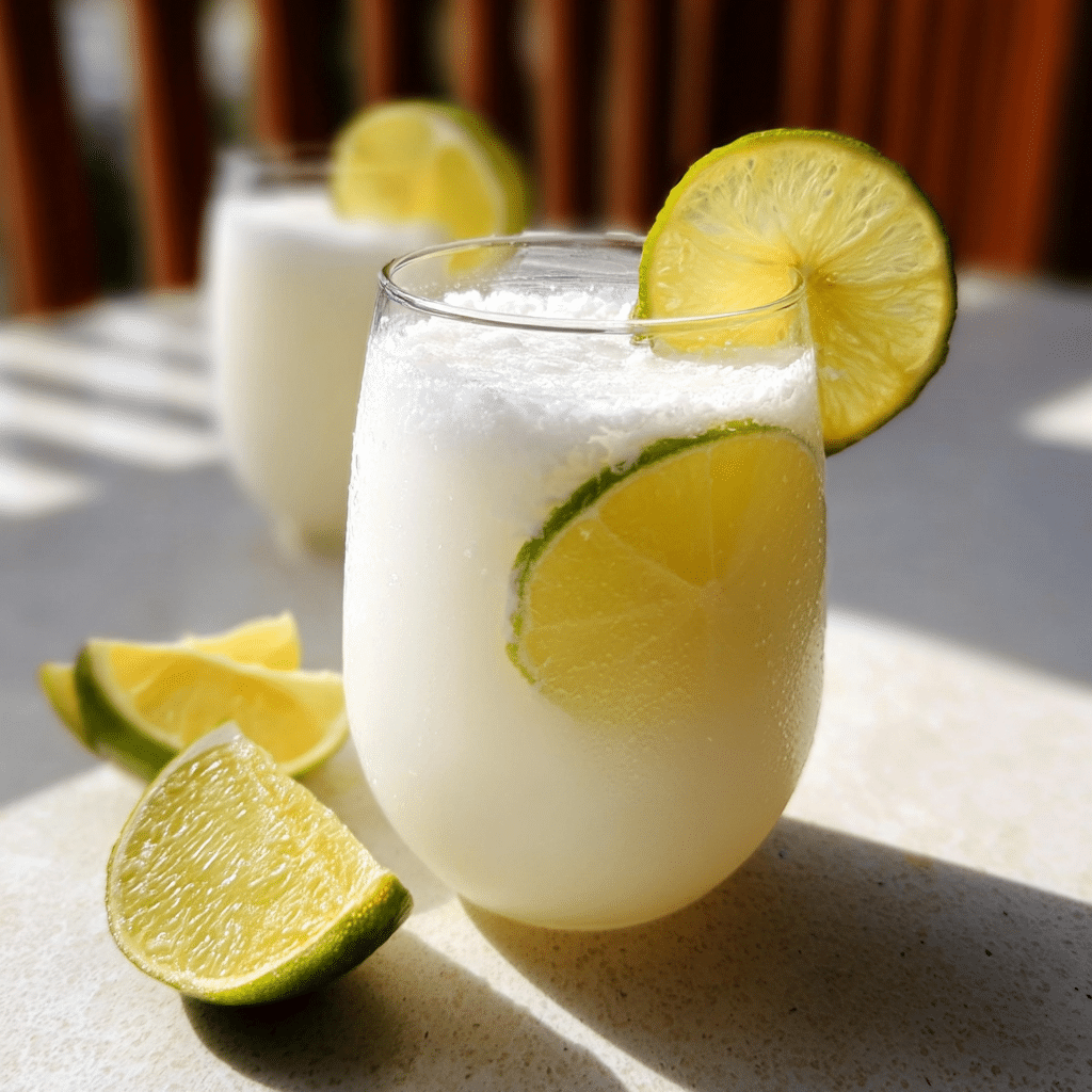 colombian coconut limeade