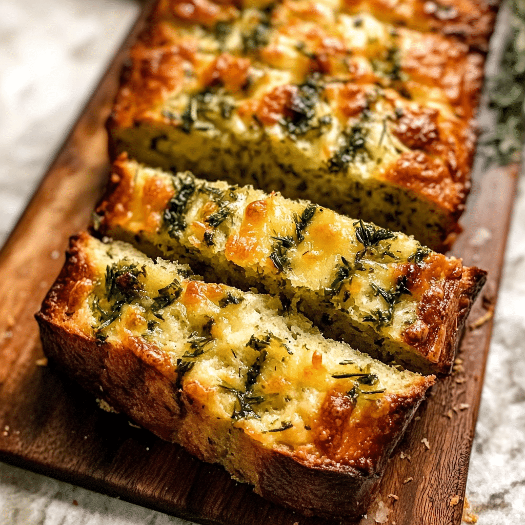 Herb & Cheese Quick Bread
