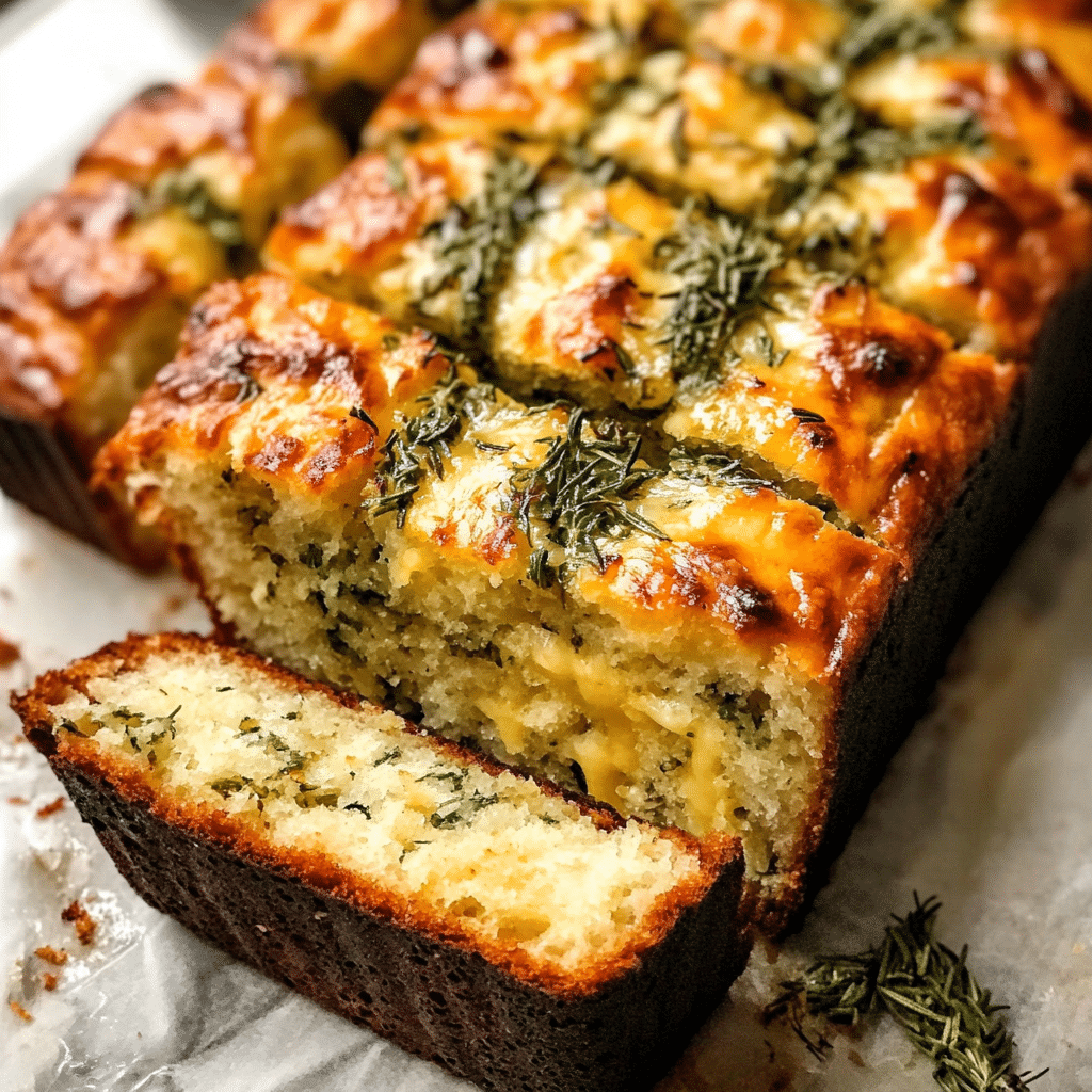 Herb & Cheese Quick Bread