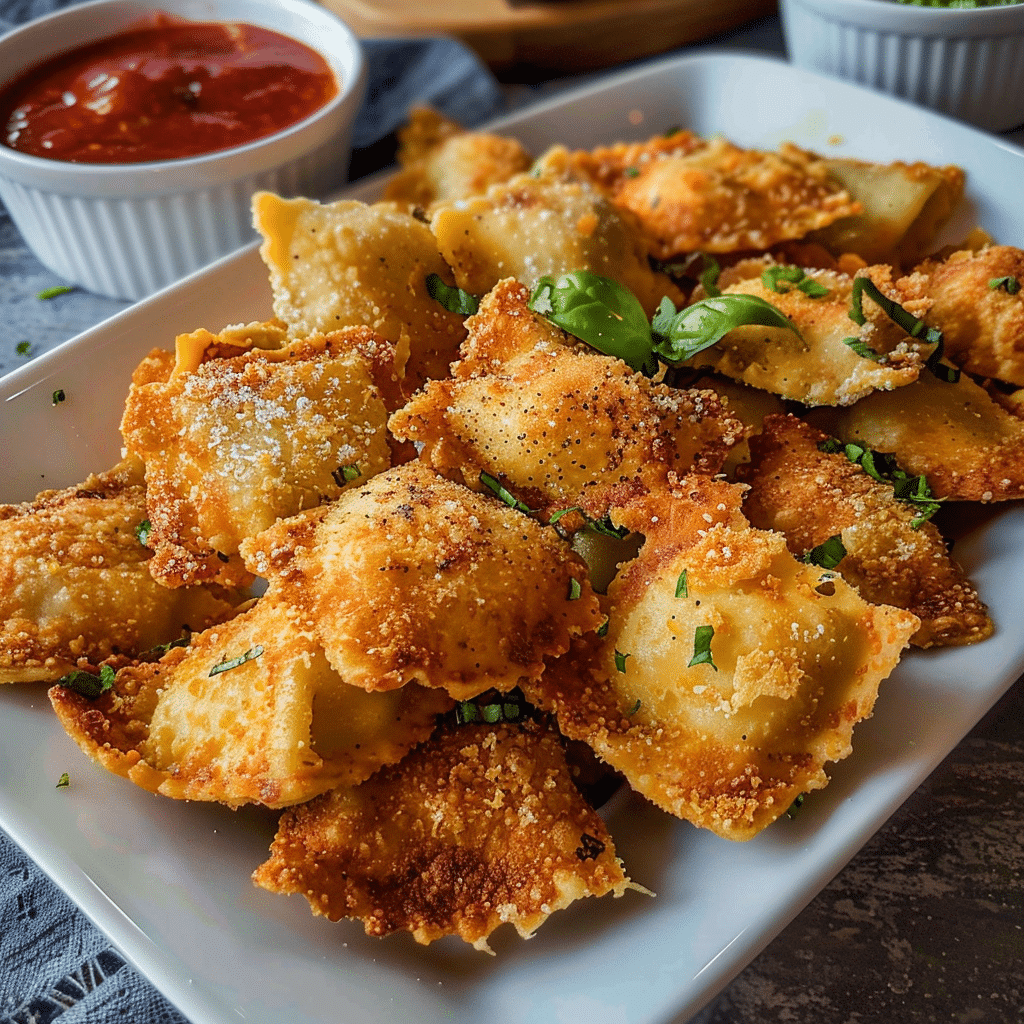 Crispy Fried Ravioli