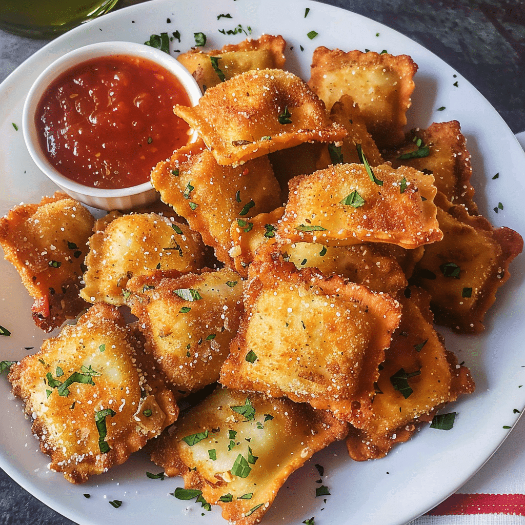 Crispy Fried Ravioli