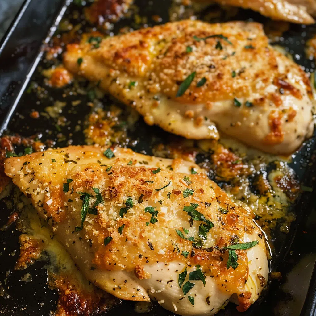 Garlic Parmesan Chicken Bake