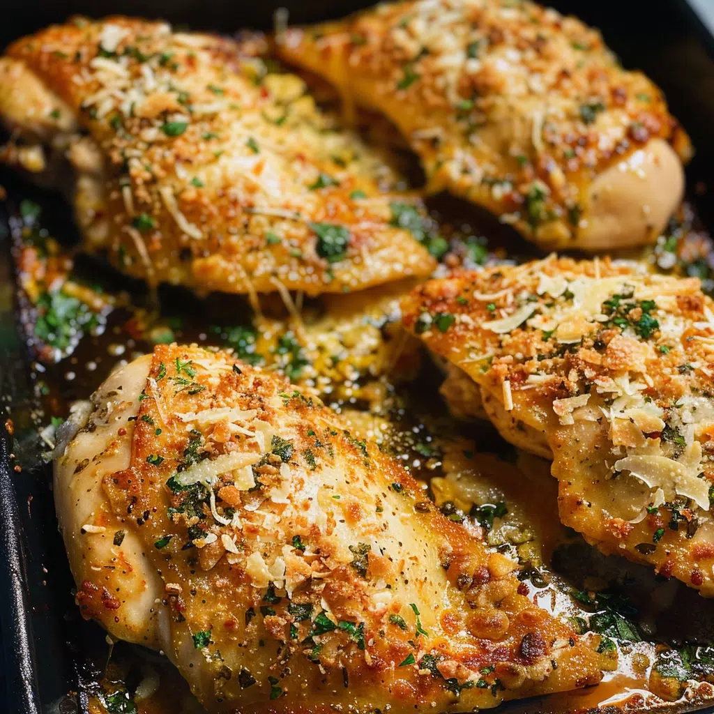 Garlic Parmesan Chicken Bake
