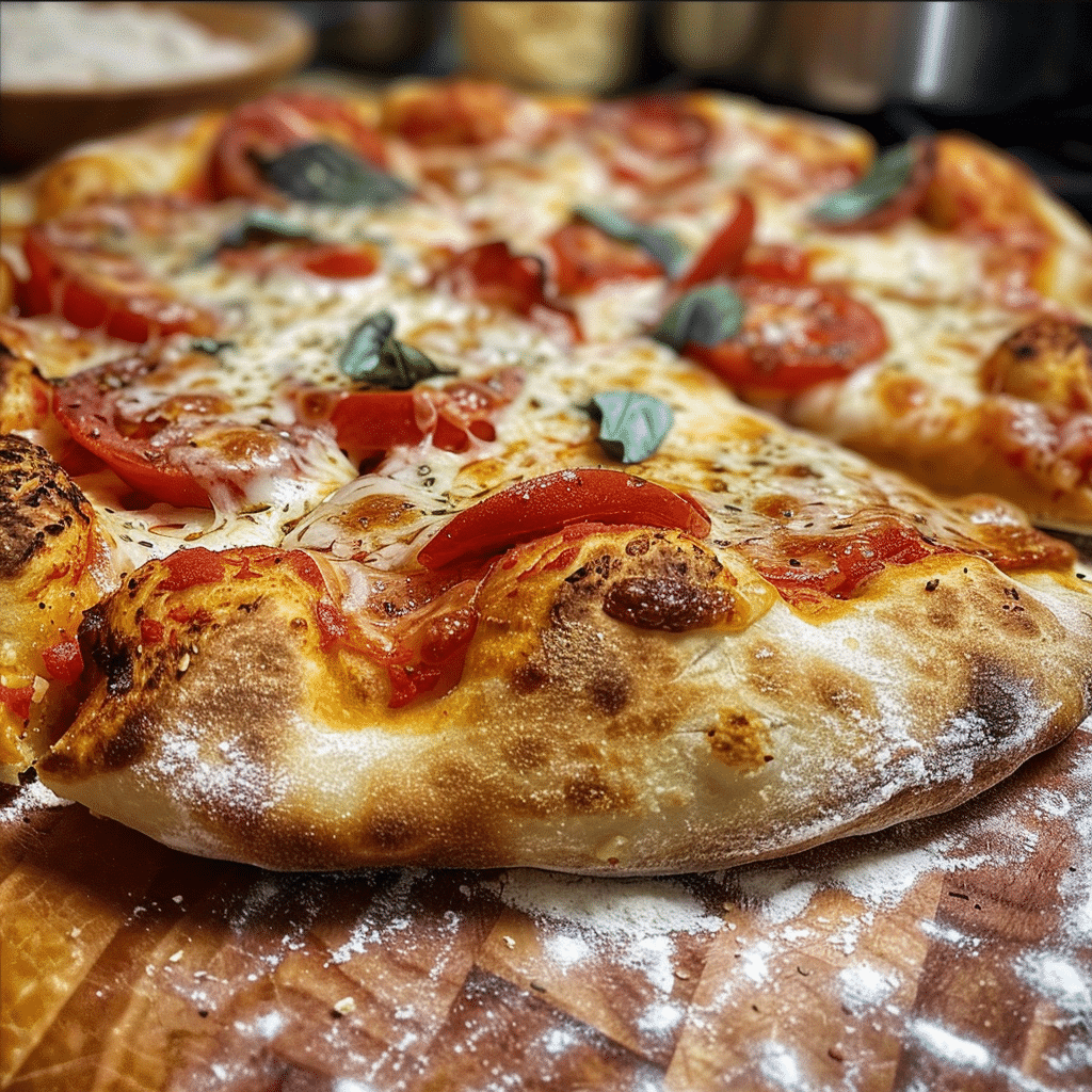 Artisan pizza dough