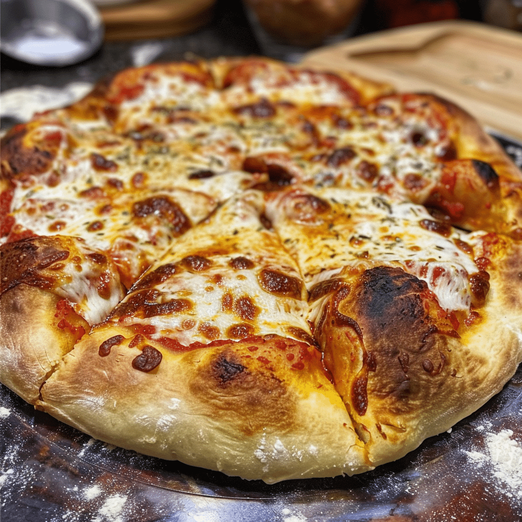 Artisan pizza dough