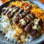 Creamy Queso Rice