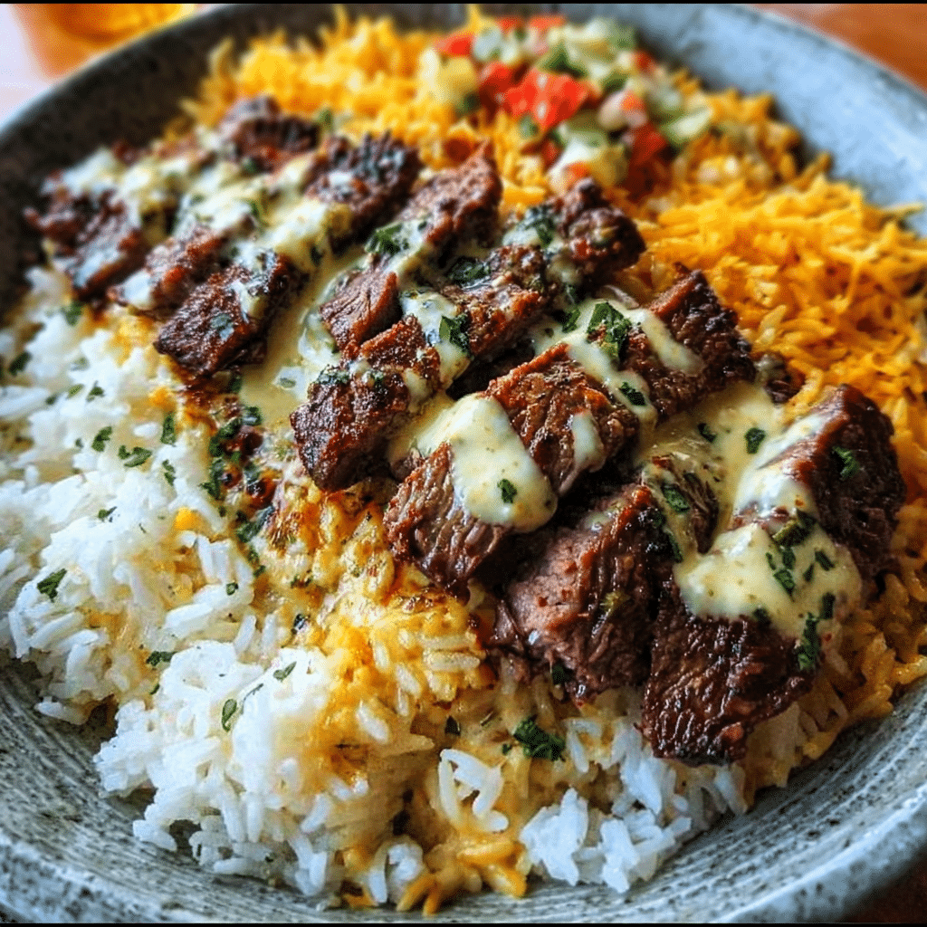 Creamy Queso Rice
