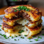 Stuffed Potato Pancakes