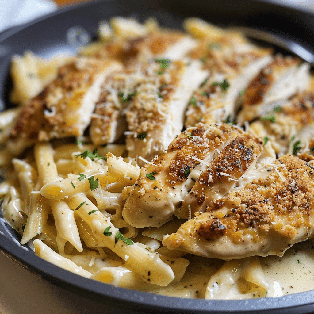 Creamy garlic parmesan chicken
