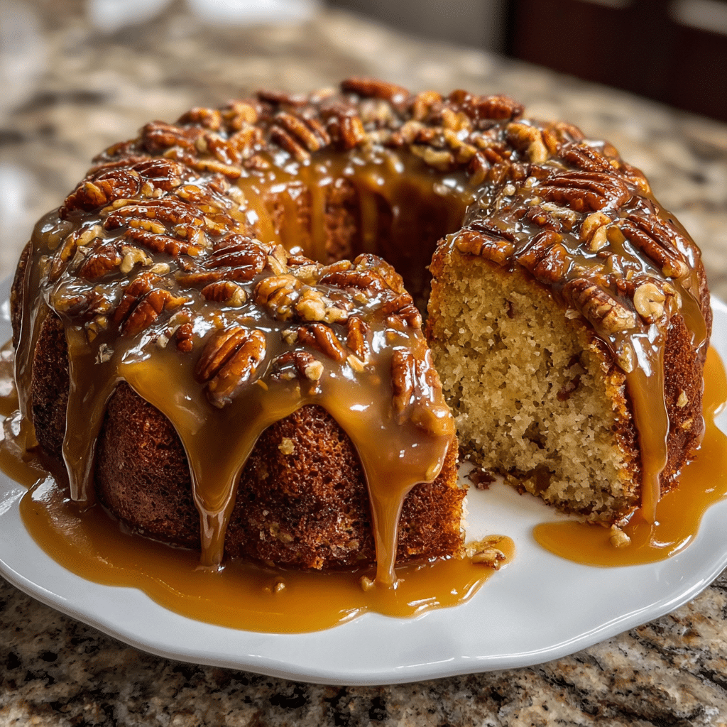 Apple Pecan Cake
