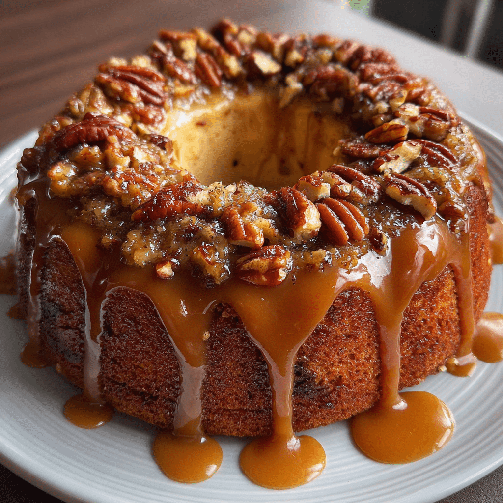 Apple Pecan Cake