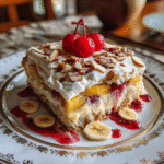 Banana Split Dump Cake