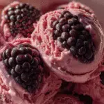 Blackberry Honey Ice Cream