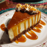 Rich Caramel Cheesecake
