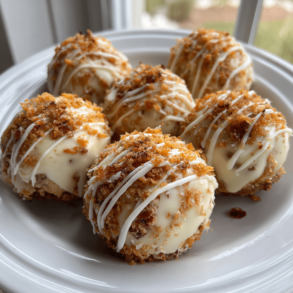 Carrot Cake Bliss Bombs