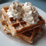 Cinnamon waffles
