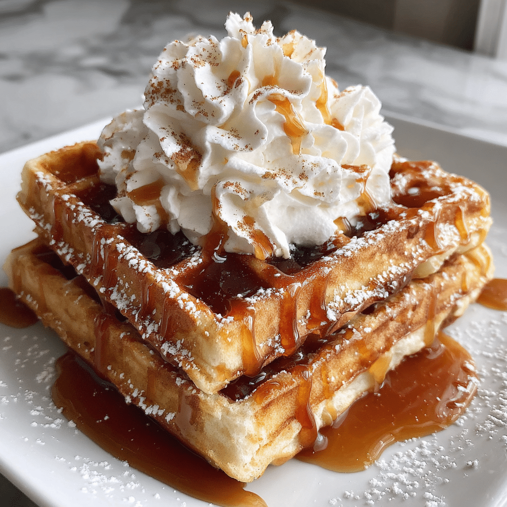 Cinnamon waffles