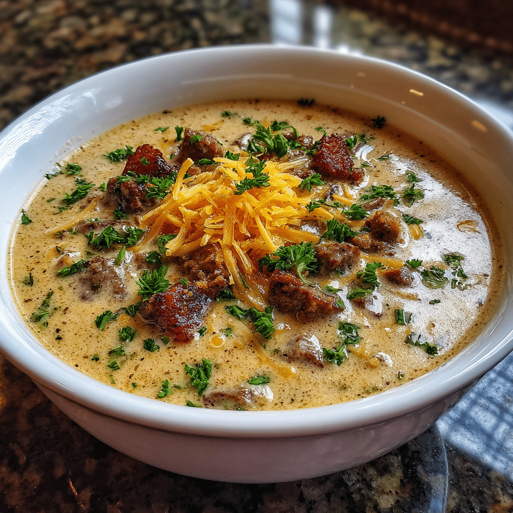 Philly Cheese Steak Soup