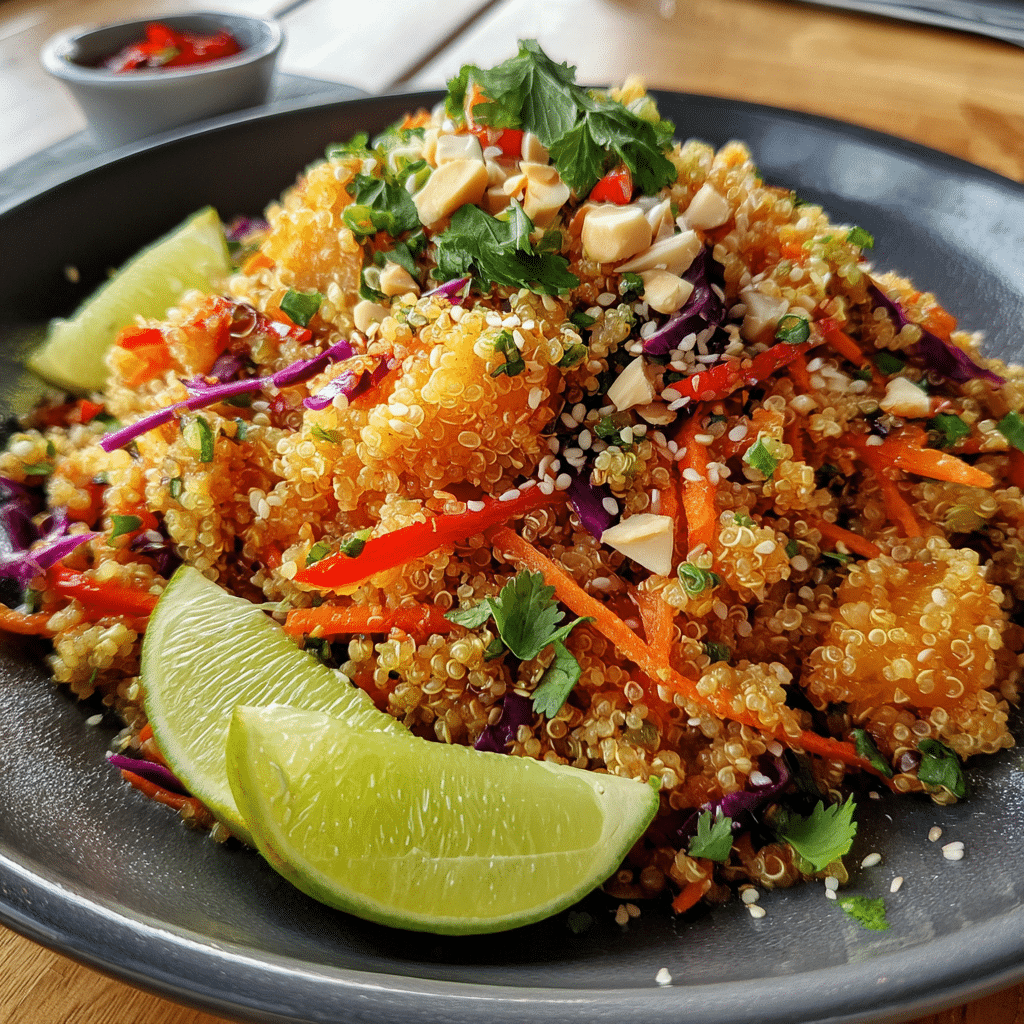 Crunchy Thai Quinoa Salad