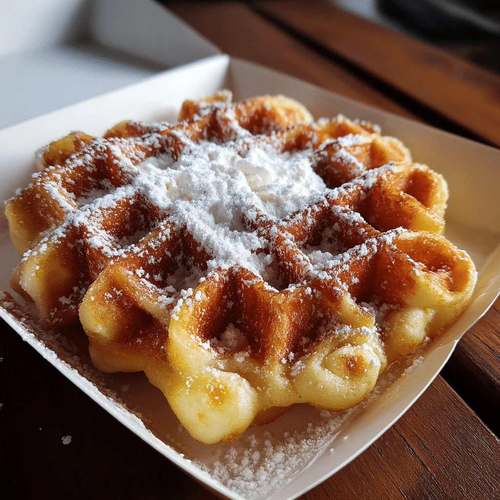 Fluffy Belgian Waffles Light 