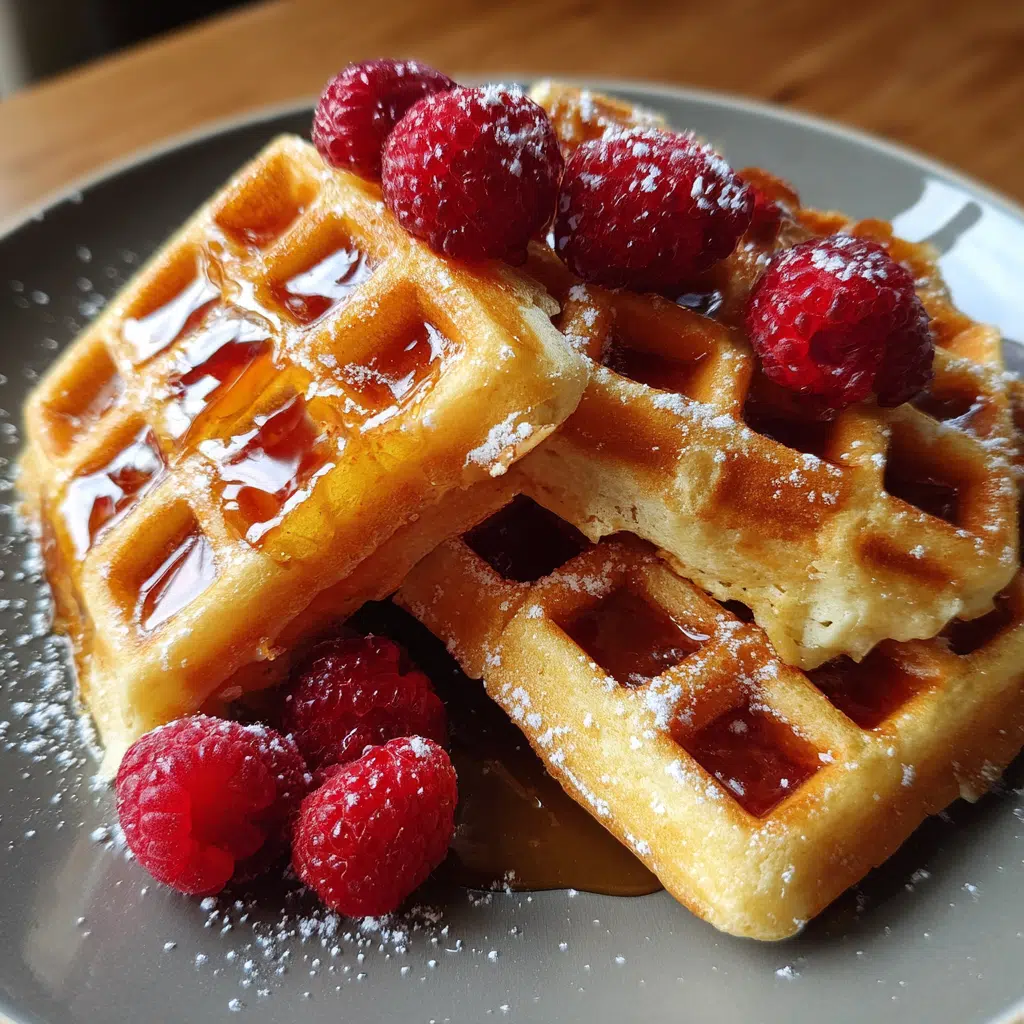Fluffy Belgian Waffles Light