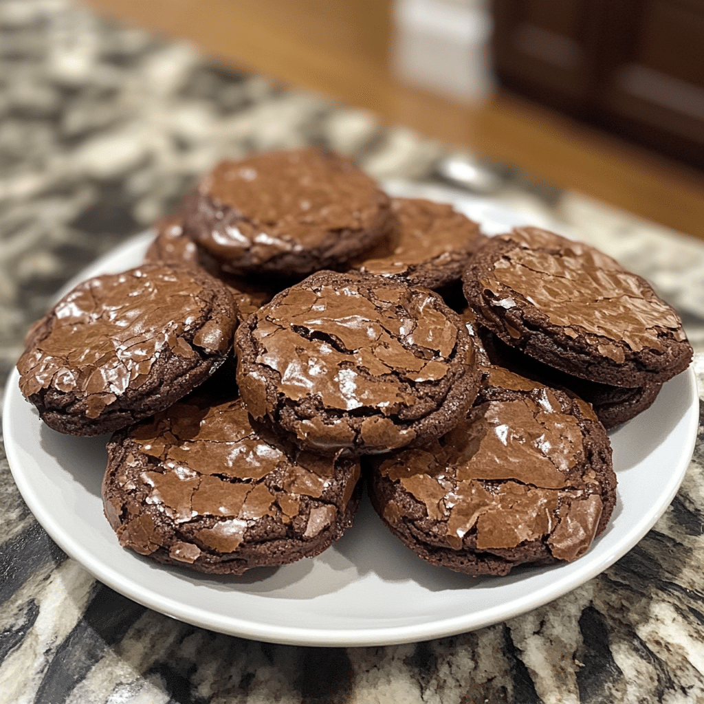 Fudgy Brownie Cookies