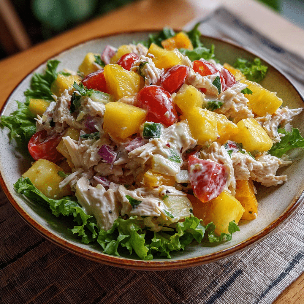 Hawaiian Chicken Salad