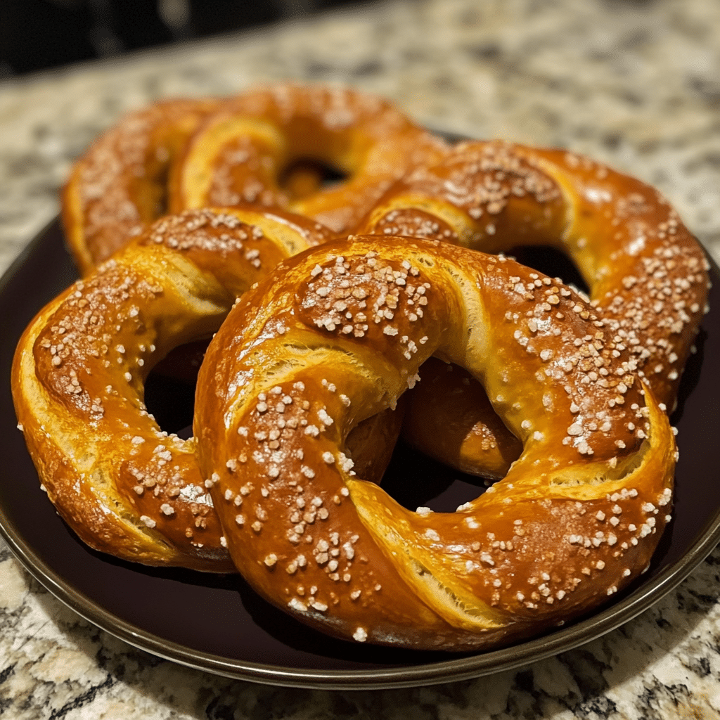 Homemade Soft Pretzels