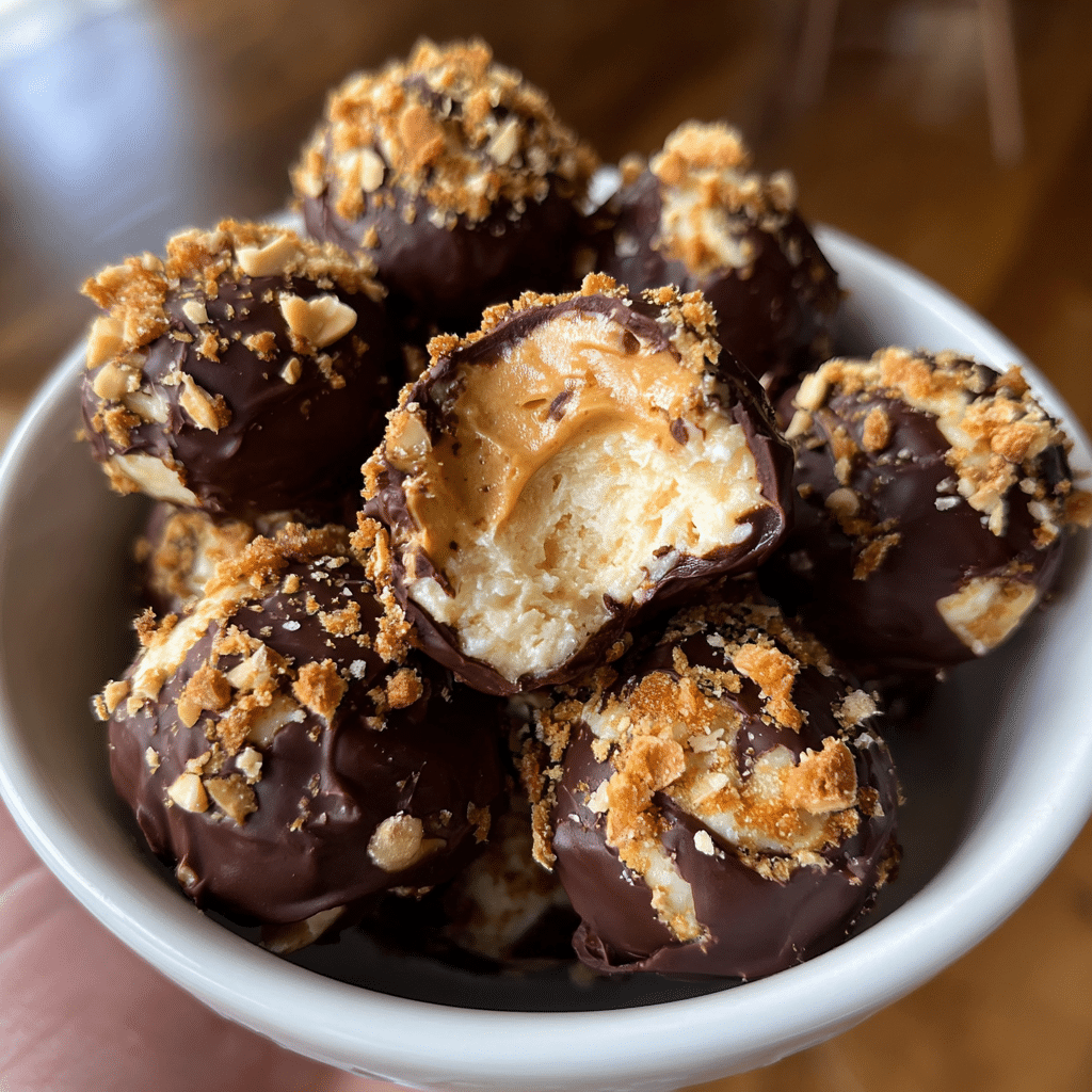 Peanut Butter Cheesecake Balls