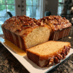 Pecan Praline Buttermilk Loaf Cake