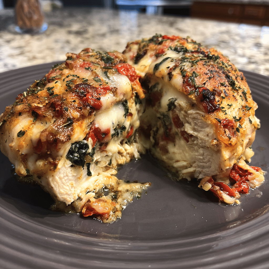  Stuffed Chicken 
