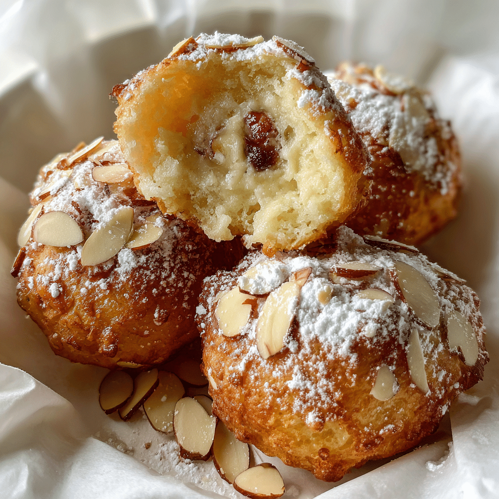 Soft Ricotta Almond Pillows