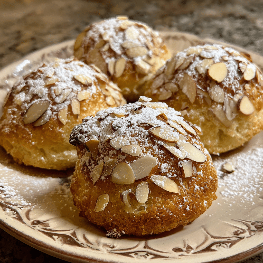 Soft Ricotta Almond Pillows