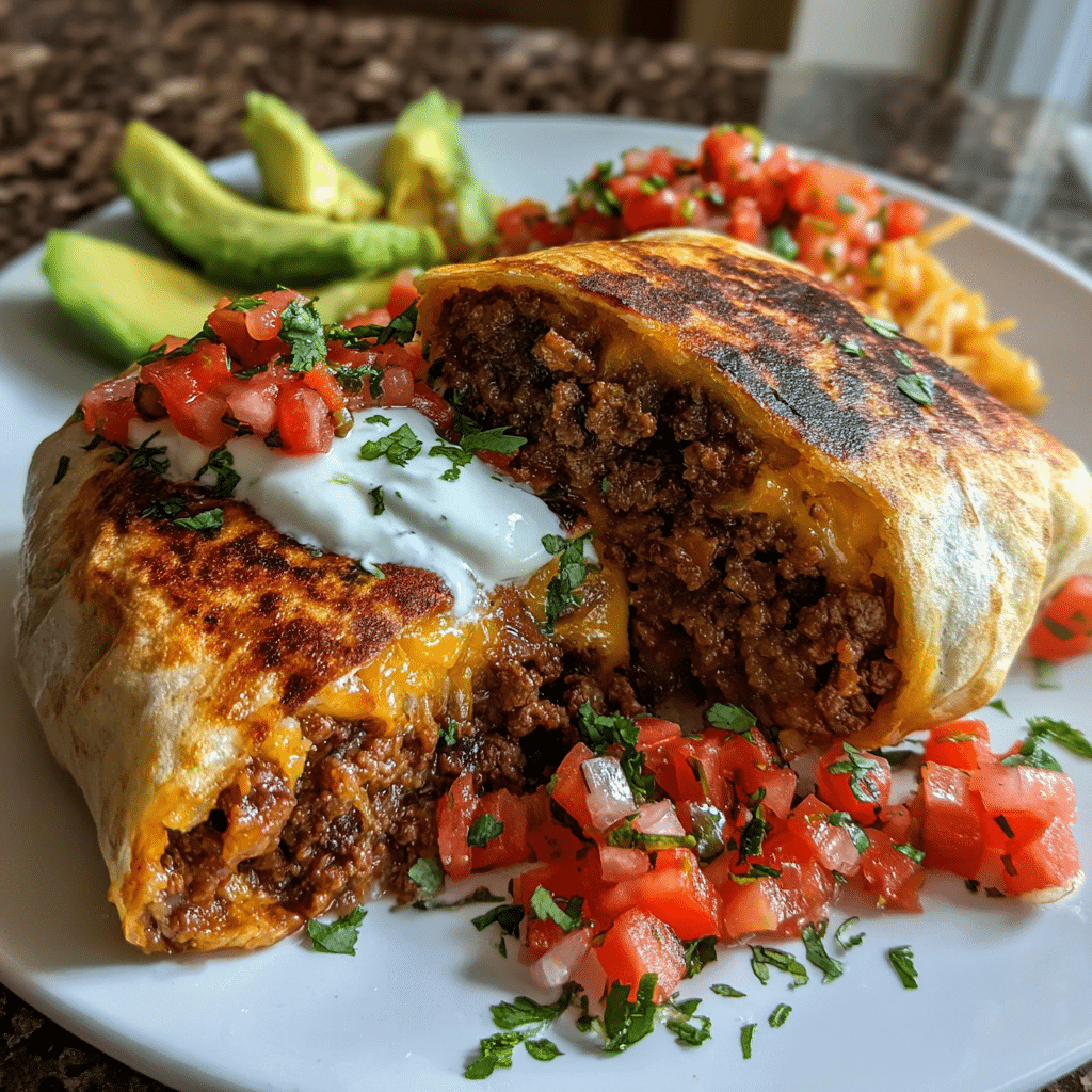 Stuffed Beef Burrito