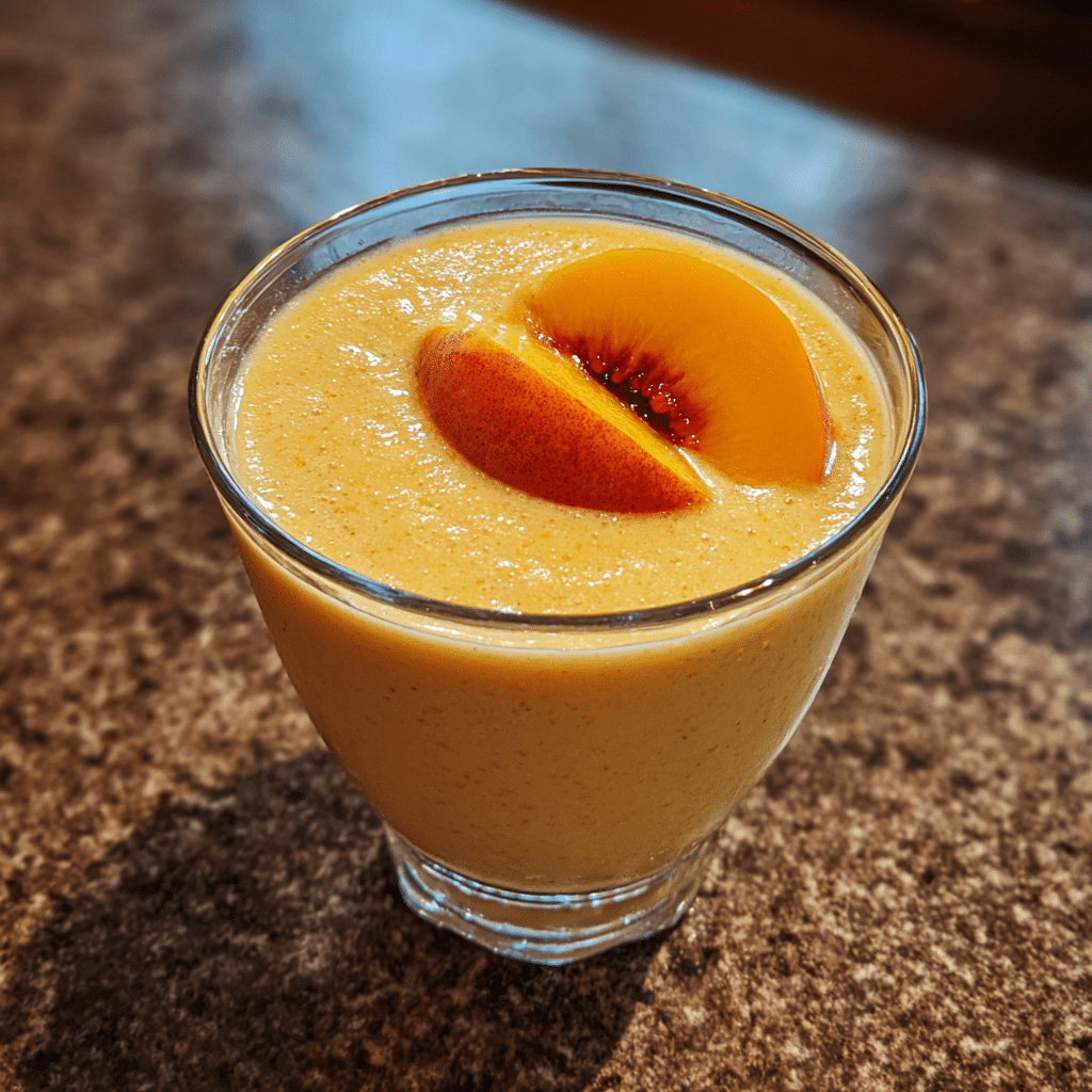 Banana Peach Smoothie