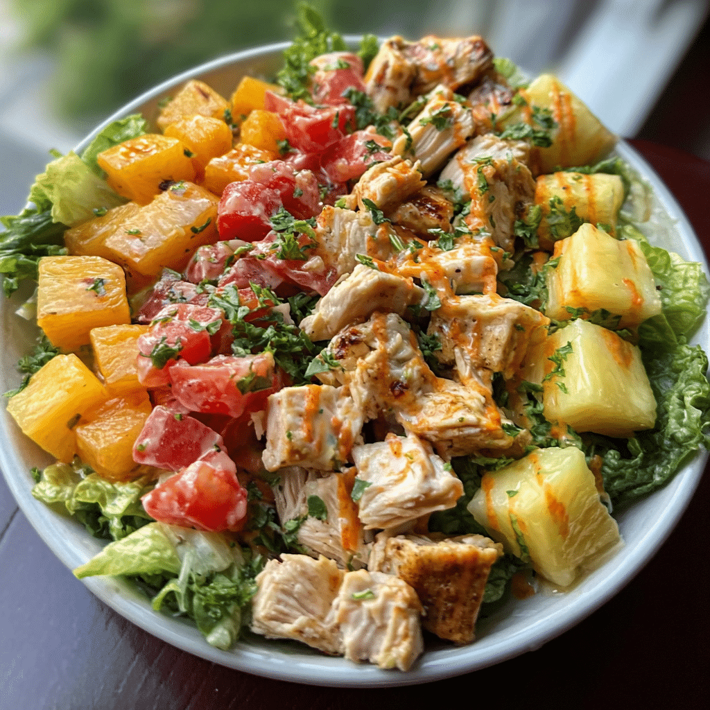 Hawaiian Chicken Salad