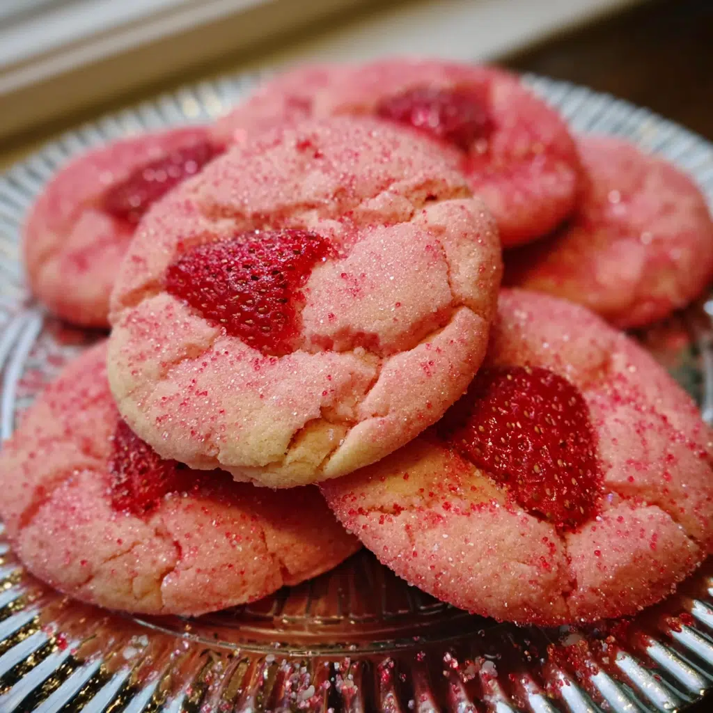 Strawberry Sugar Cookies