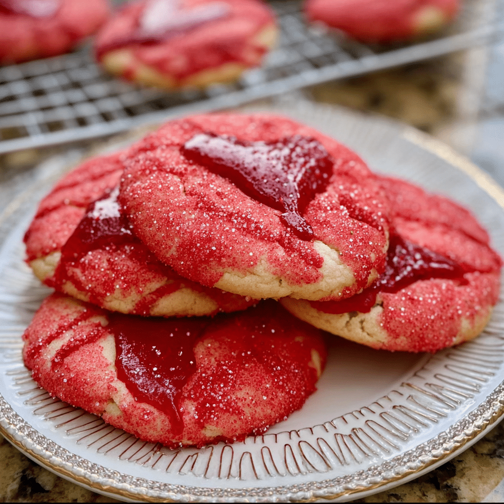Strawberry Sugar Cookies