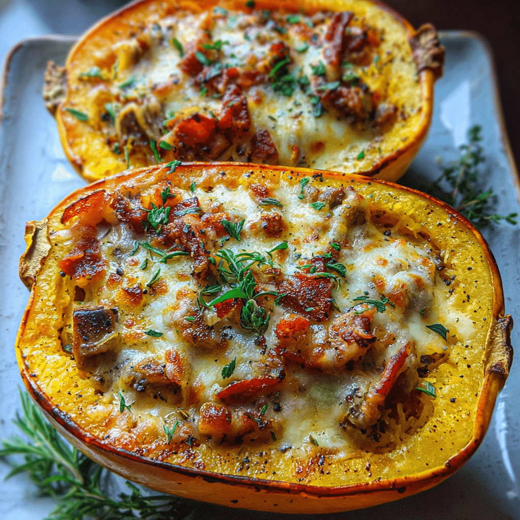 Stuffed Spaghetti Squash