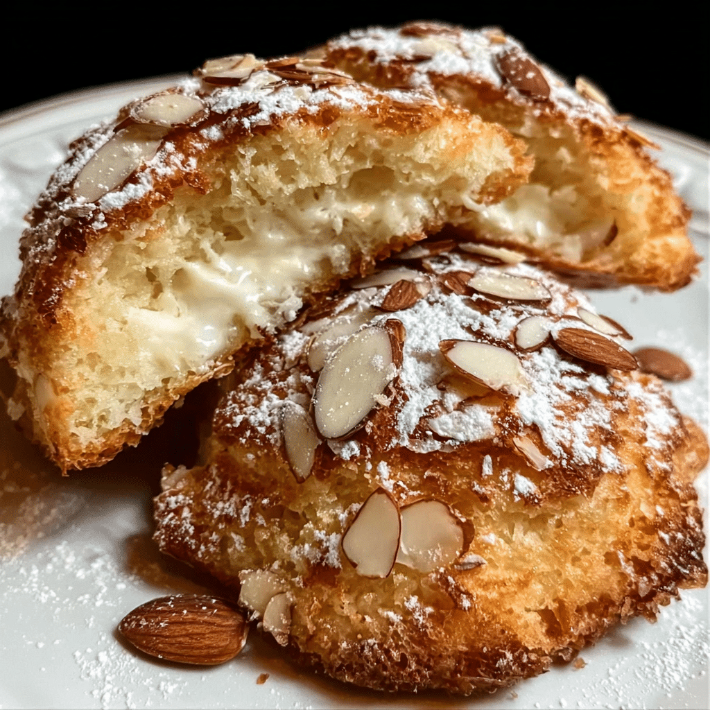 Soft Ricotta Almond Pillows