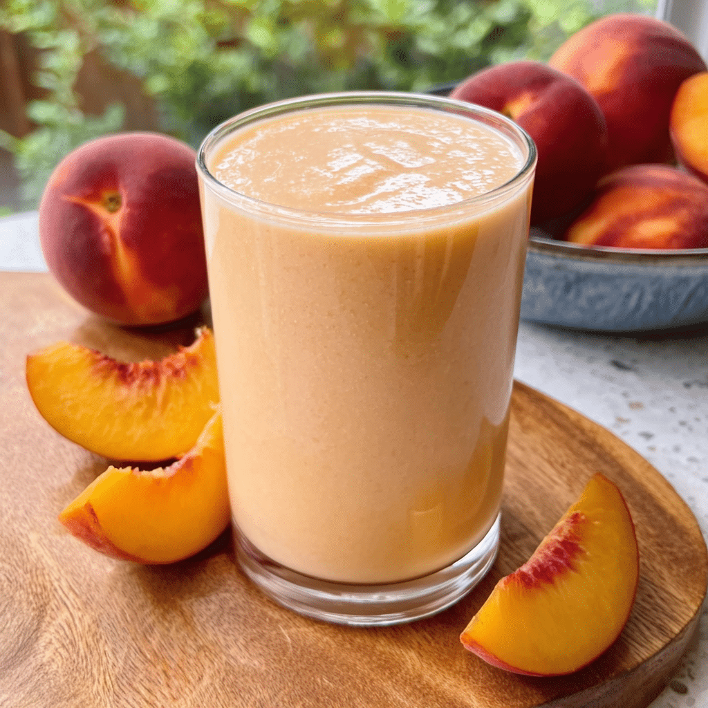 Banana Peach Smoothie