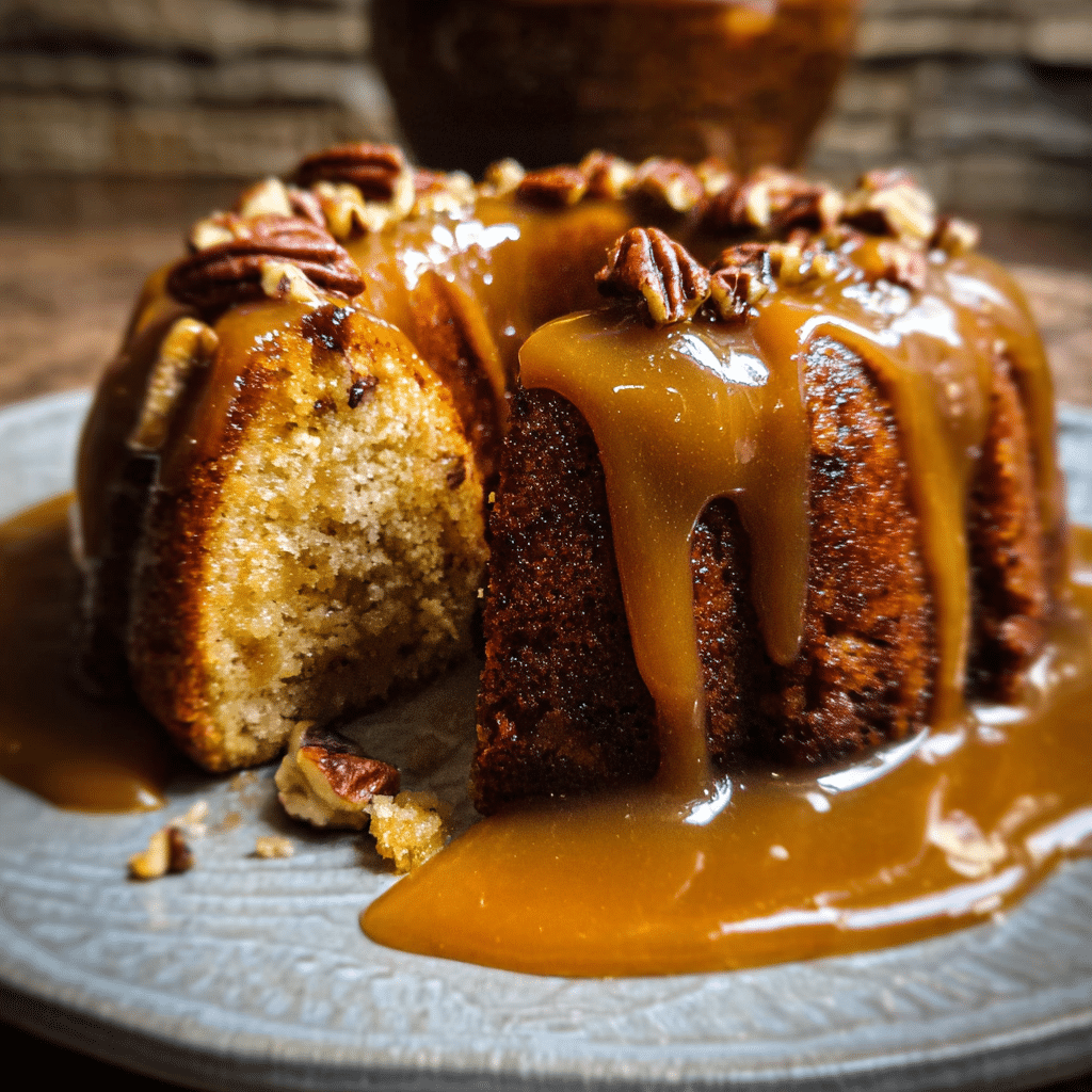 Apple Pecan Cake