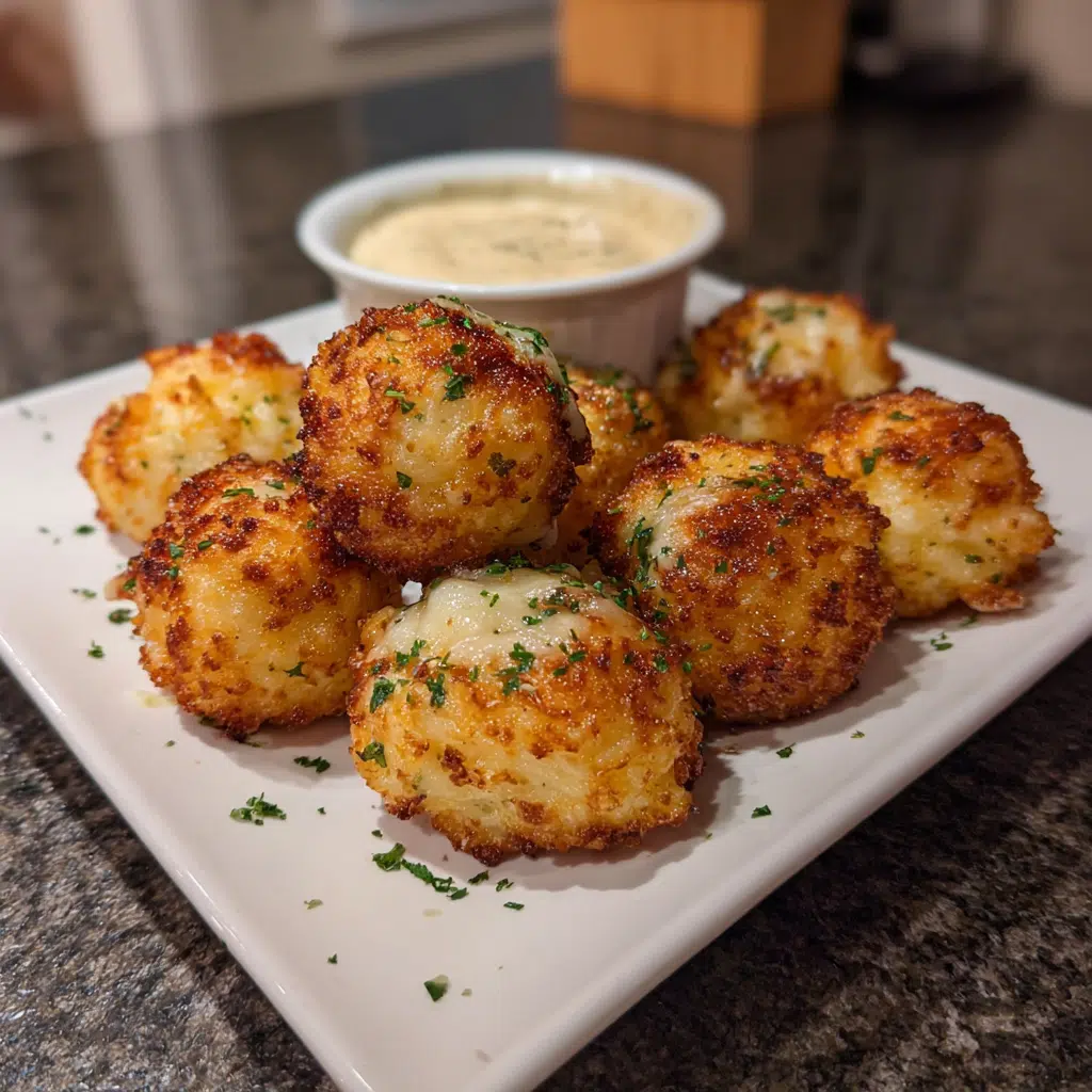Cheesy Mashed Potato Balls