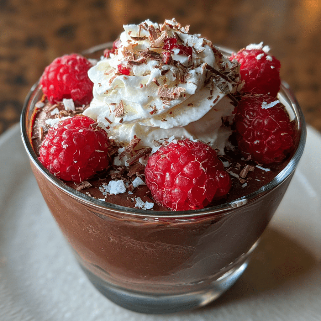 Indulgent Chocolate Mousse