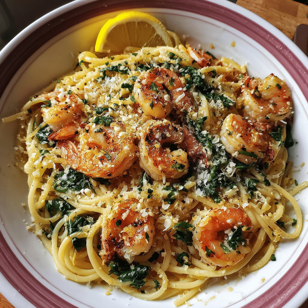 Shrimp Scampi Pasta