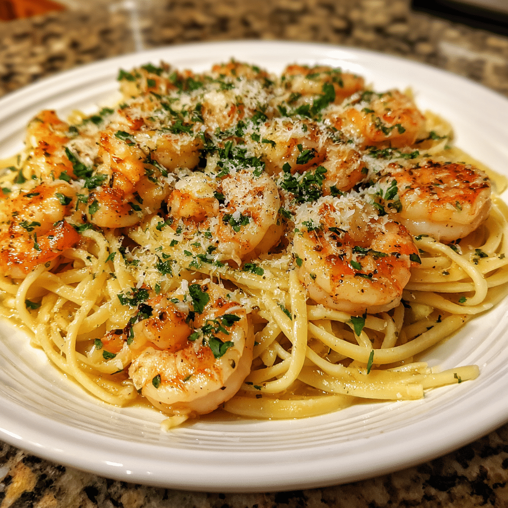 Shrimp Scampi Pasta