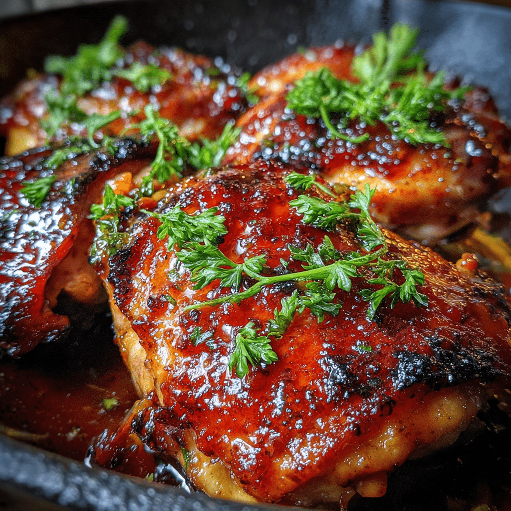 Apple Cider Glazed Chicken