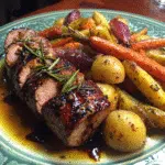 Balsamic Glazed Pork Tenderloin
